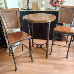 Riverside Medley Table And 2 Stools