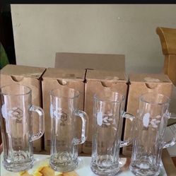 Mini Cerveceros De Cristal Princess House