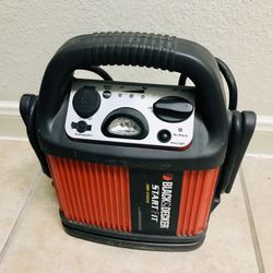 Black & Decker Start It Jump Starter 450 Quick Starting AMPS - No internal Batt.