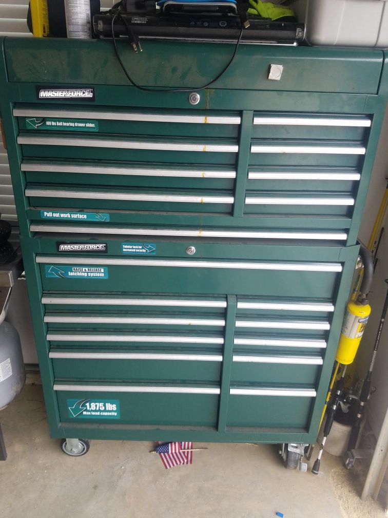 Tool box on Wheels excellent condition full of tools $499