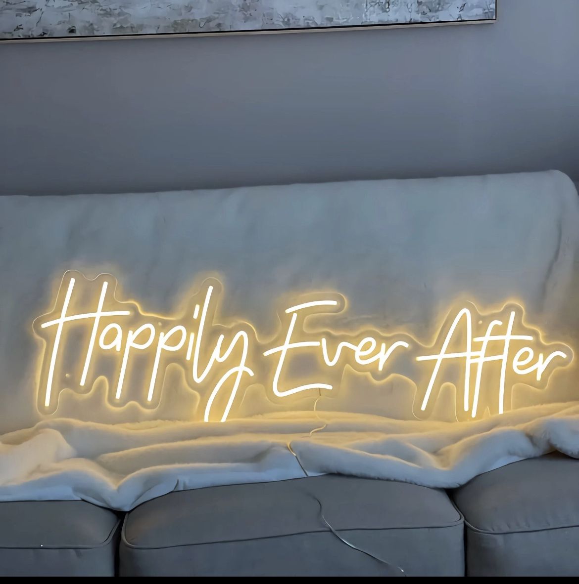 Neon Wedding Sign