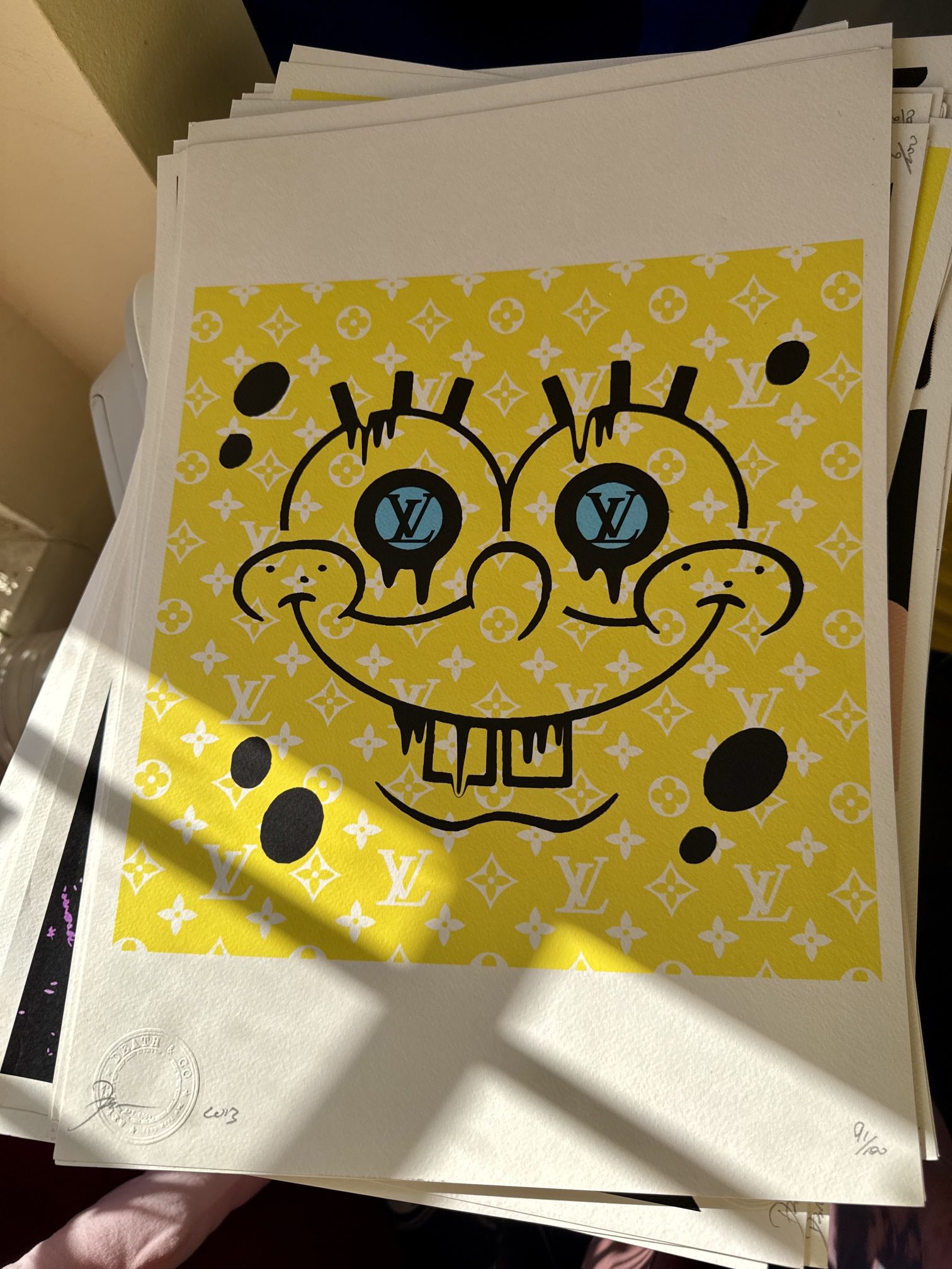 Misc. Death NYC Prints Stamped & Signed (2013)