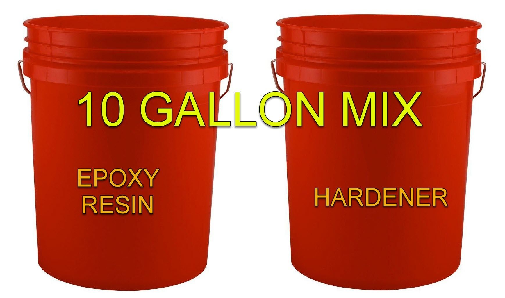 10 gal Epoxy resin mix counter floor grage kit