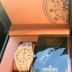 Iced Out Two Tone AP Royal Oak