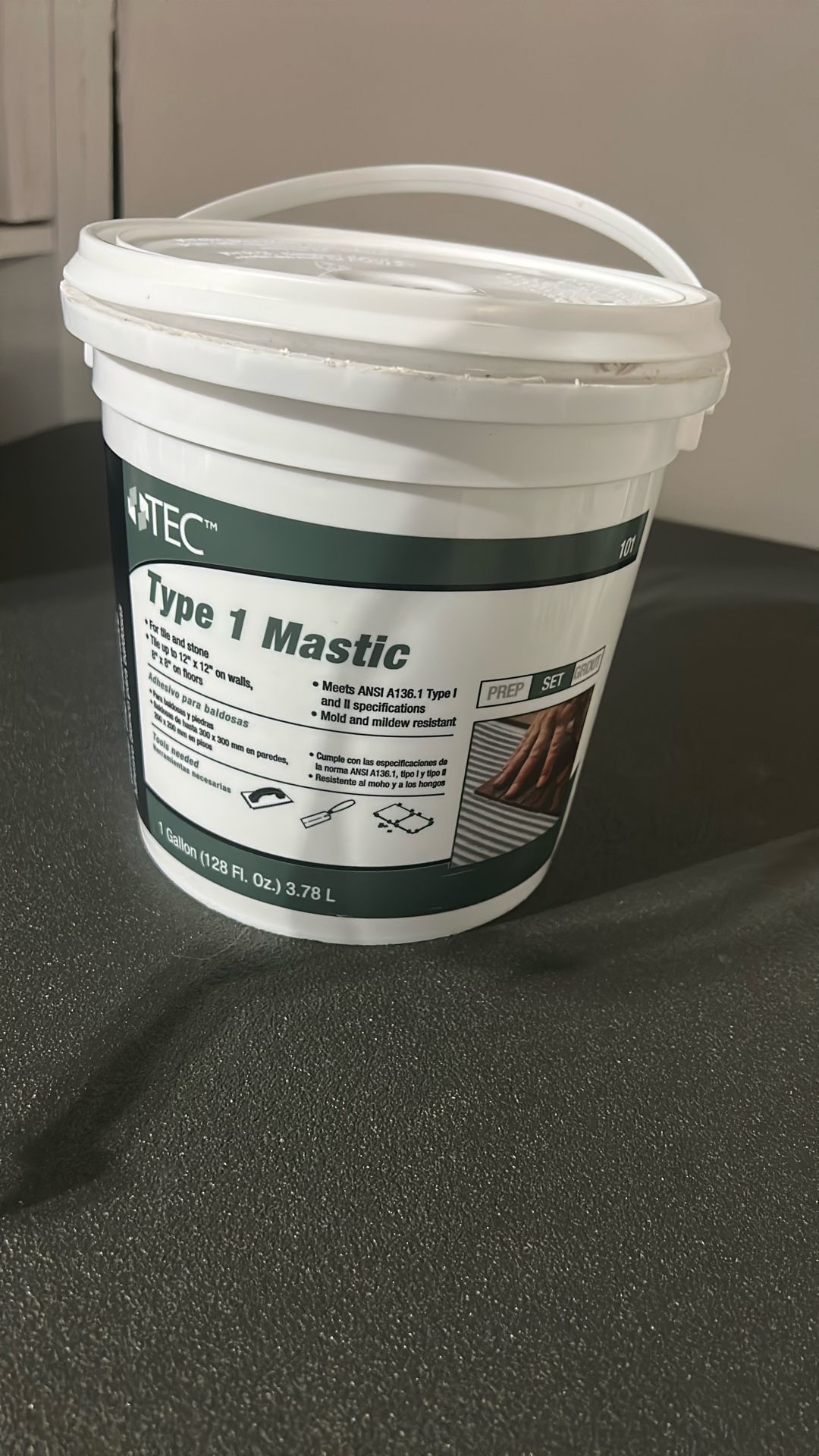 Type 1 Mastic Tile Adhesive White