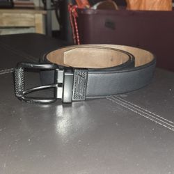 Dickies Reversible Leather Belt Men's Size 42/105 Brown Black (24SL1-22)
