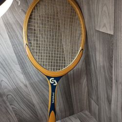  GENERAL SPORTS BERTOLUCCI Vintage Tennis Racket Racquet  And Cage!