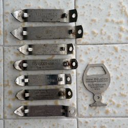 Vintage Beer Can & Bottle Openers Olympia Hamm’s Budwieser USA