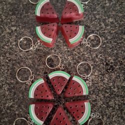 Watermelon Keychains