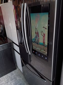 Samsung refrigerator stainless steel for low price working well