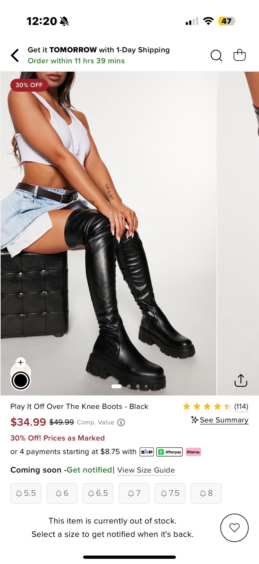 Fashion Nova Boots