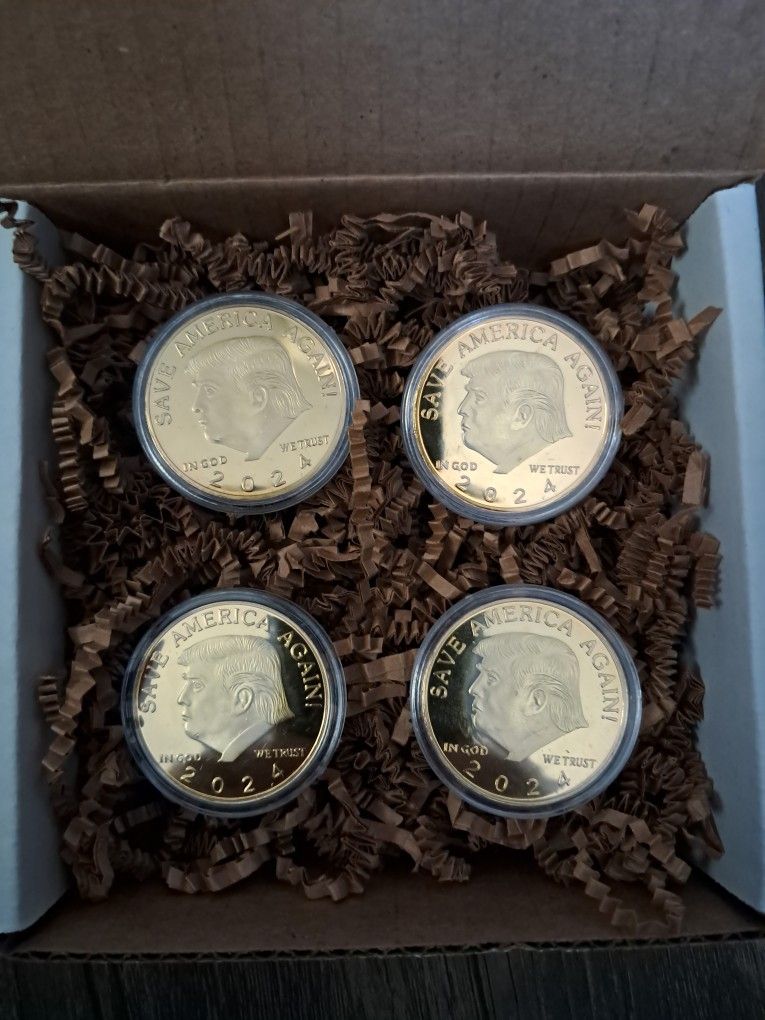 Donald Trump Coin Set