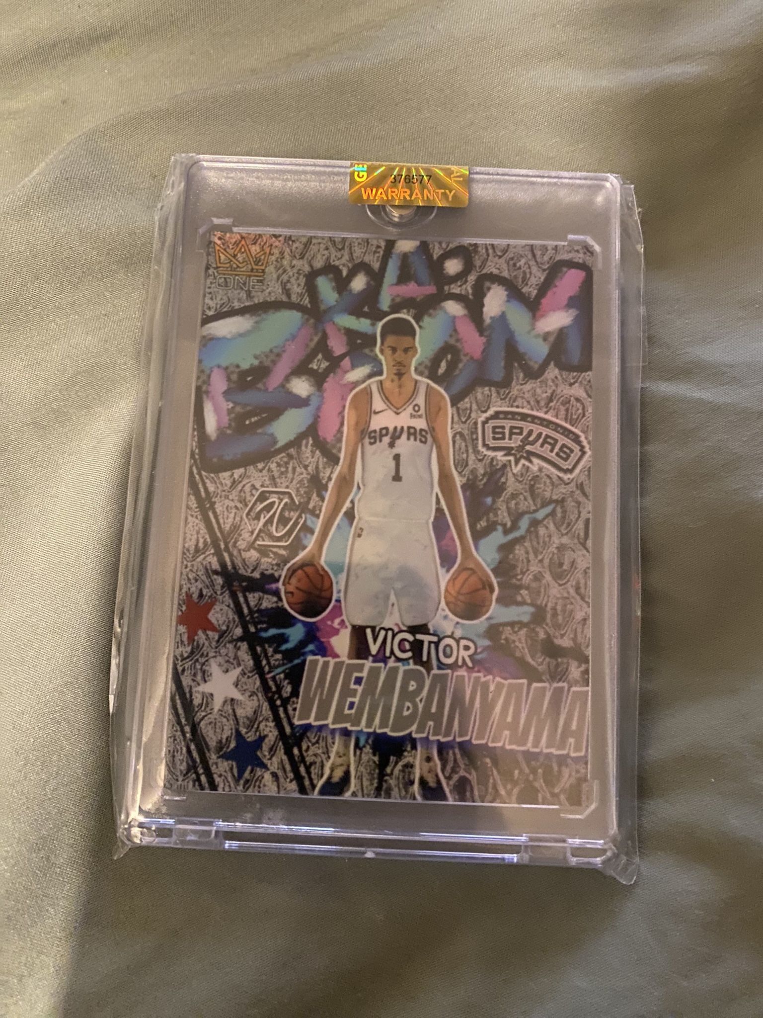 WEBBY KABOOM ROKIE. SAN ANTONIO