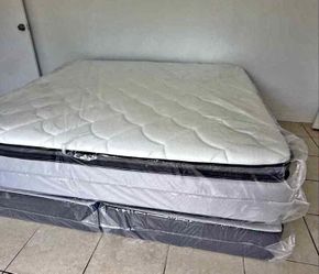 ✨Never Used !! Brand New Bed Frames & Bed Set | Mattress +Box Spring Delivery Today !! ASAP💖