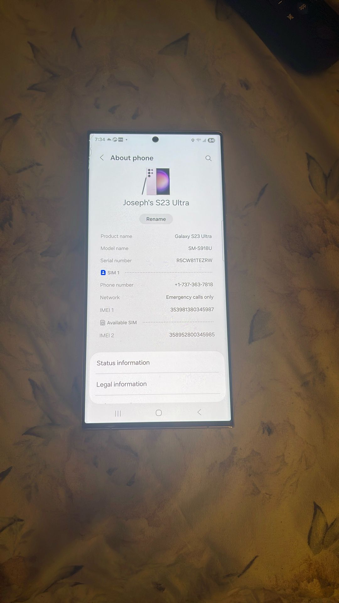 Samsung Galaxy S23 Ultra 256gb