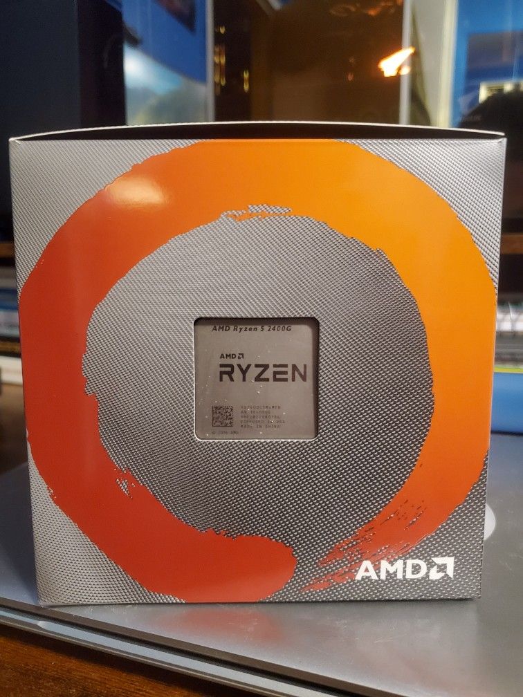 Used Ryzen 5 2400G With Integrated Radeon RX Vega 11 Graphics 