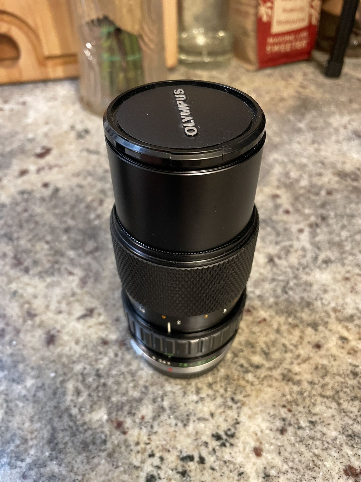 Vintage Olympus OM Telephoto Lens 75-150mm F4