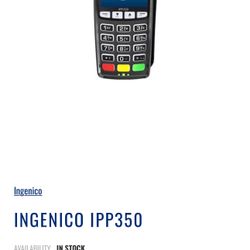 Ingenico IPP350 Credit/Debit Card Reader