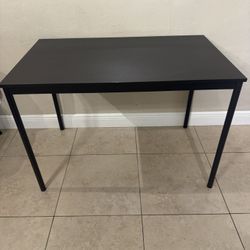 IKEA Black Dining Room Table 
