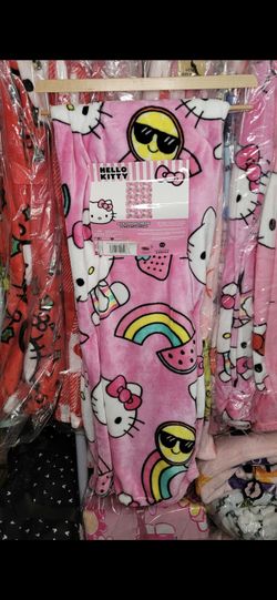 Hello Kitty Throw Plush Blanket