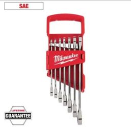 Milwaukee
SAE Combination Ratcheting Wrench Mechanics Tool Set (7-Piece)