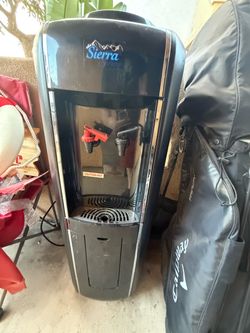 Sierra Springs Black Water Cooler Dispenser