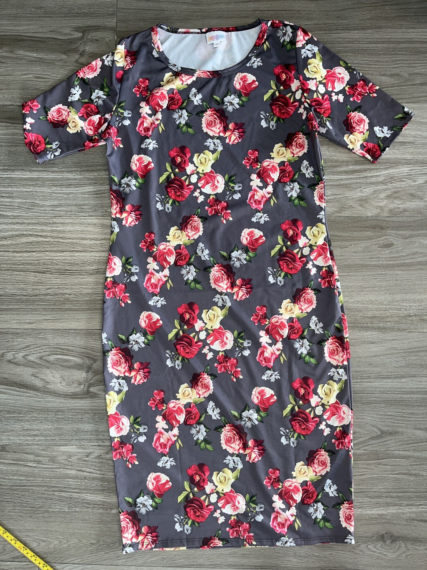 lularoe floral pattern dress medium