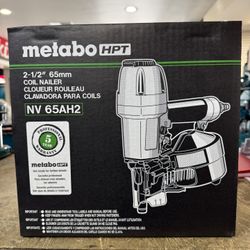 Metabo Hpt 2-1/2” Coil Siding Nailer 