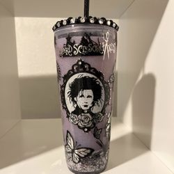 edward scissorhands Starbucks cup