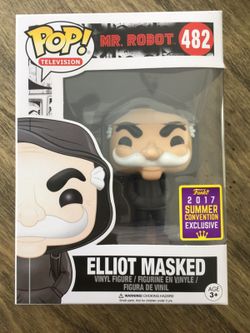 2017 FUNKO POP SDCC EXCLUSIVE MR.ROBOT ELLIOT MASKED