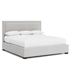 Morgan Espresso Queen Panel Bed (54" H)