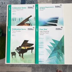 RCM Level 5 Piano Books