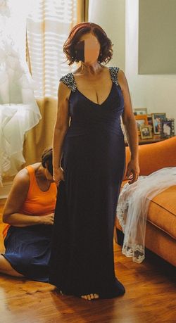 Royal Blue Gown for weddings or any Occasion