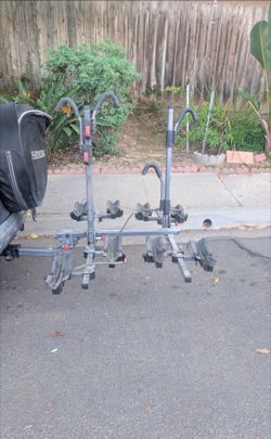 Trailer hitch bike rack e bike friendly