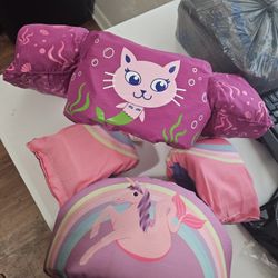 Kids Puddle Jumper Life Vests - Mermaid & Unicorn Designs