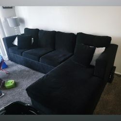 Couch With Lounger 