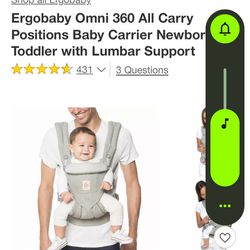 Ergo Omni 360  All position Baby Carrier