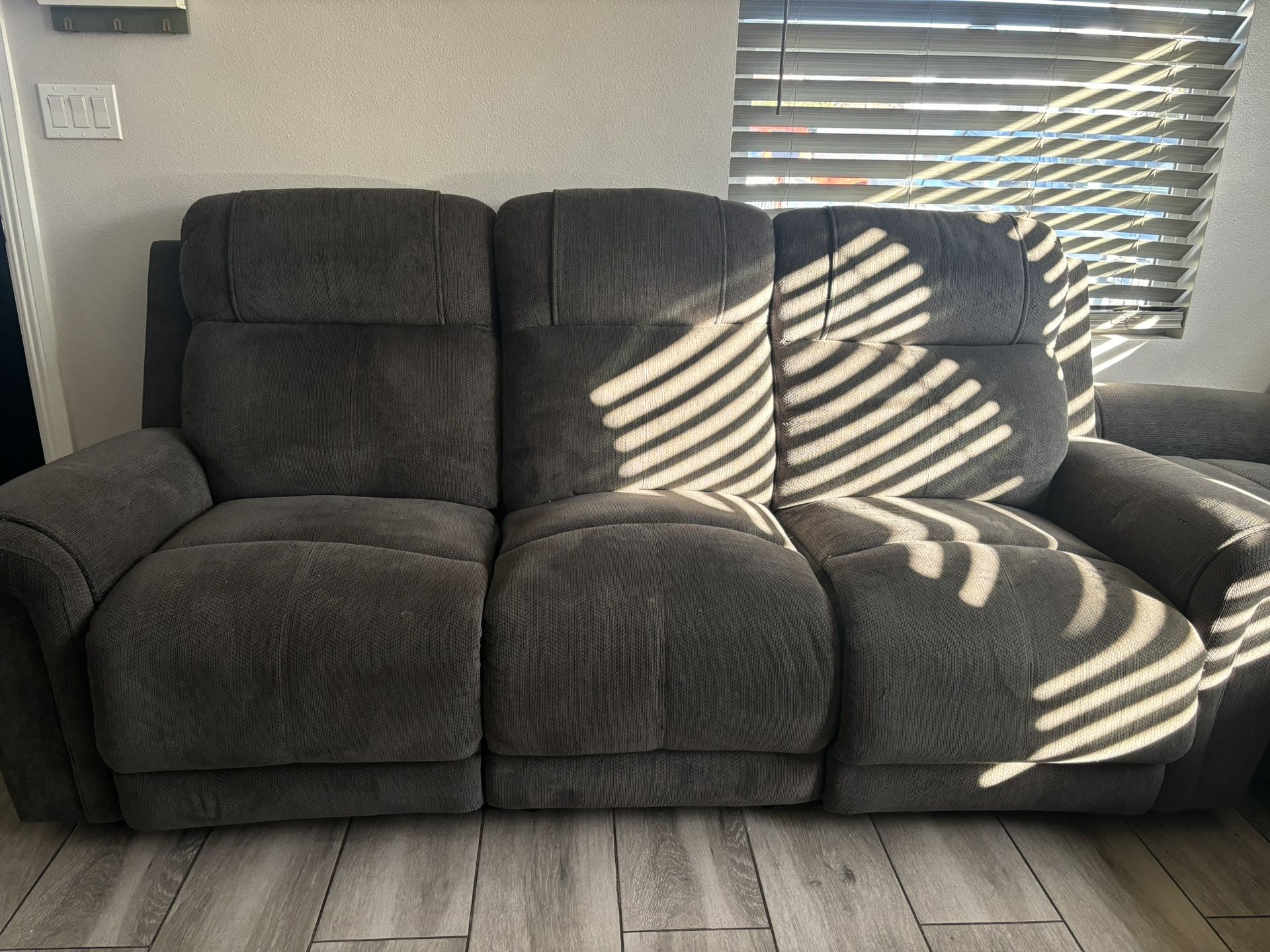 Couches/ Recliners Grey