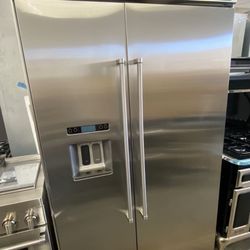 Kitchen Aid 48” Built In Side By Side Refrigerator 