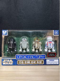 STARWARS Droid Factory 4 Pack - C2-B5/R2-BHD/R3-M2/R5-SK1