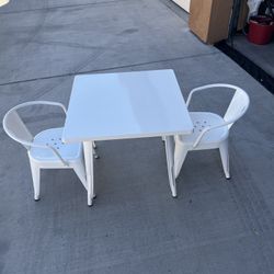 Kids Table And 2 Chairs