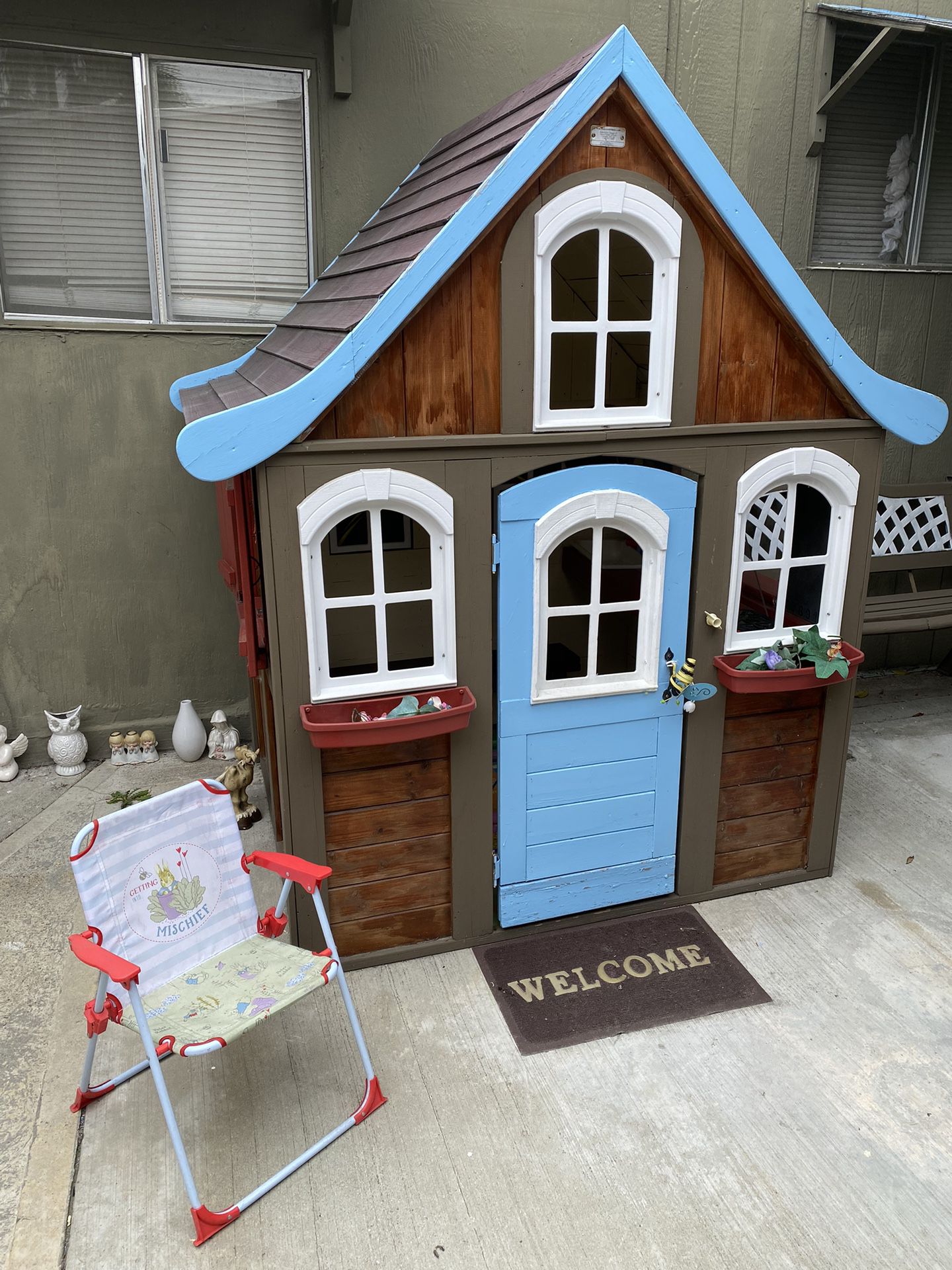 Outdoor Wooden Kids Play House