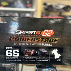Spektrum Smart Powerstage 6S Bundle (2) 3S 5000MAH & S2100 Dual Charger