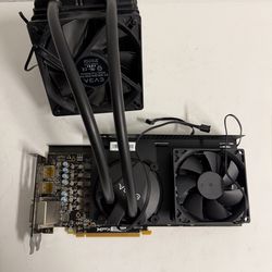 RX 580 8GB - Water Cooled (Runs Cool, Needs Tuning / Clock Drops Under Load)