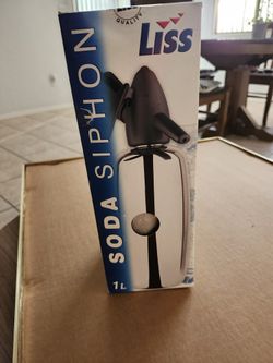 Liss Soda Siphon Stainless