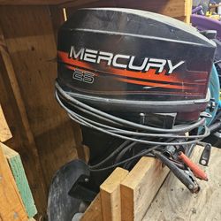 Mercury Outboard 25hp Short Shaft