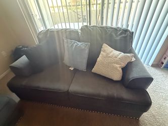 Grey Couches Set of 2