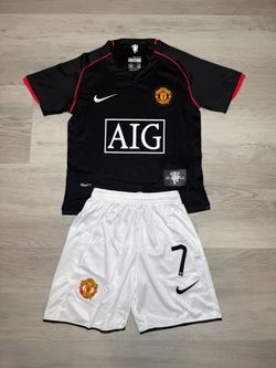 2007-08 Manchester United Away Black