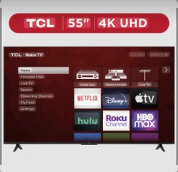 Tcl 55" Roku