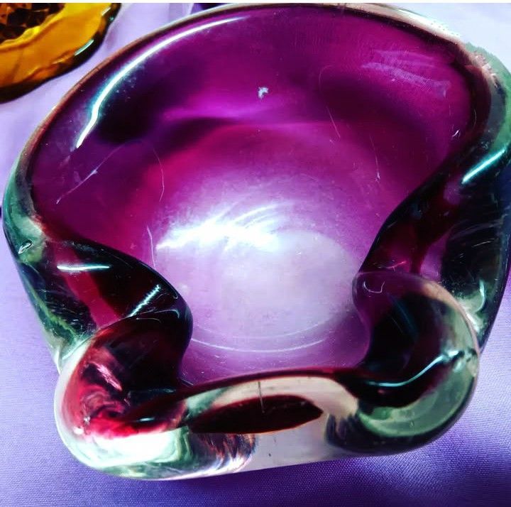 Super Heavy Purplish Classic Glass